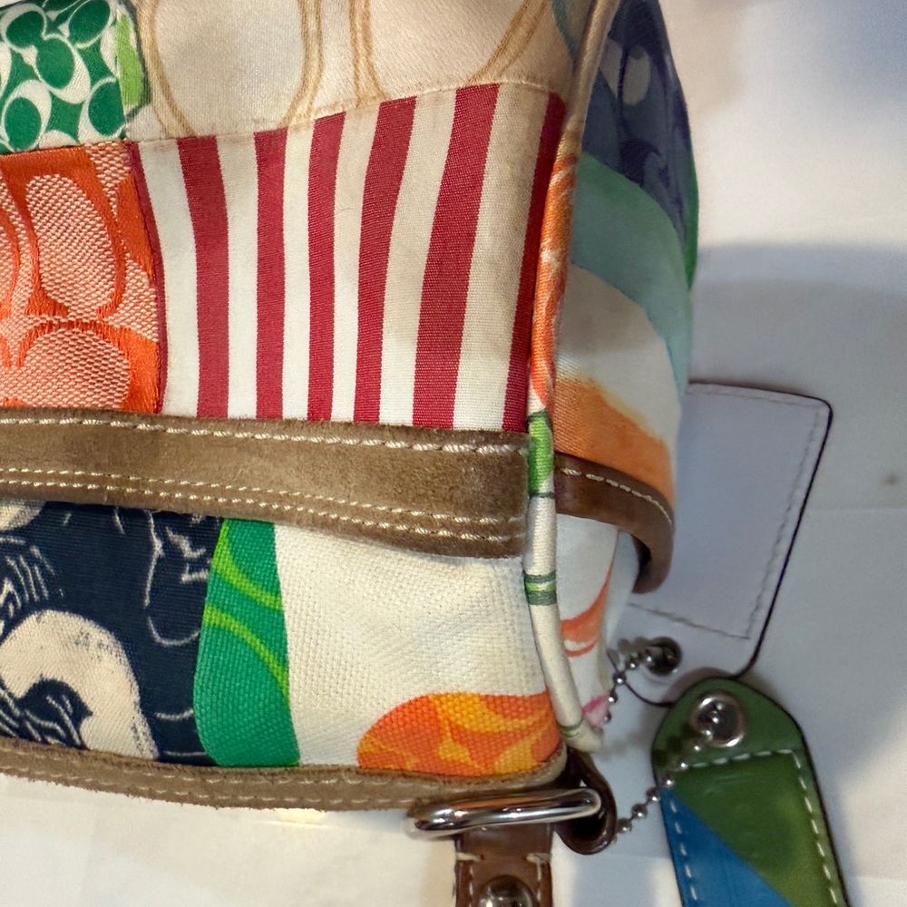 Coach Patchwork purse - image 8